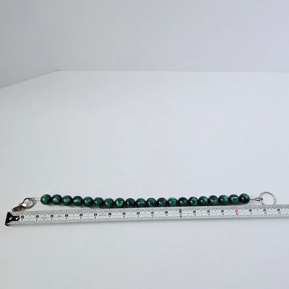 Handmade dark green